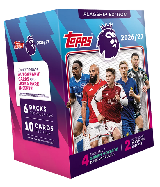 2026-27 Topps Premier League Flagship Blaster Box
