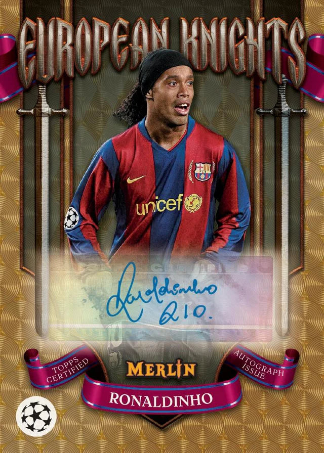 2024/25 Topps Chrome Merlin UEFA Club Competitions 7-Pack Blaster