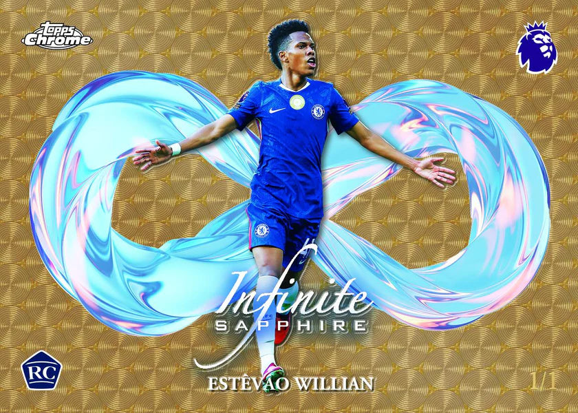 2025/26 Topps Chrome UEFA Club Competitions Sapphire Edition