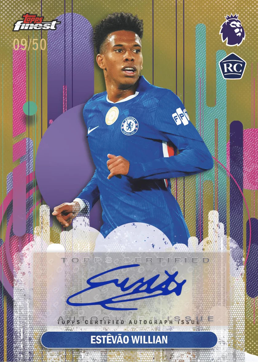 2025/26 Topps Finest Premier League EPL Hobby