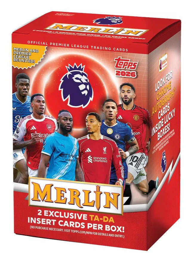 2025/26 Topps Merlin Premier League EPL Blaster