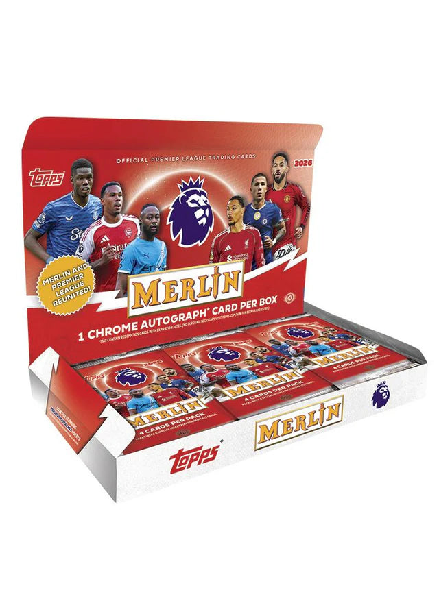2025/26 Topps Merlin Premier League EPL Hobby