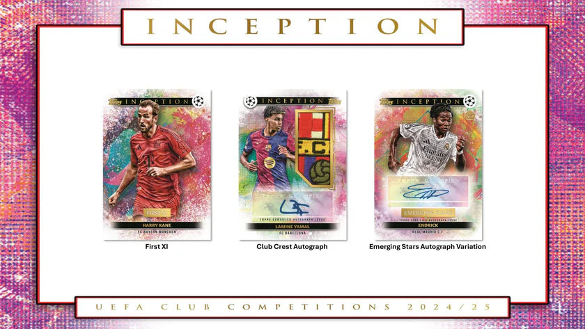 2024/25 Topps Inception UEFA Club Competitions Hobby