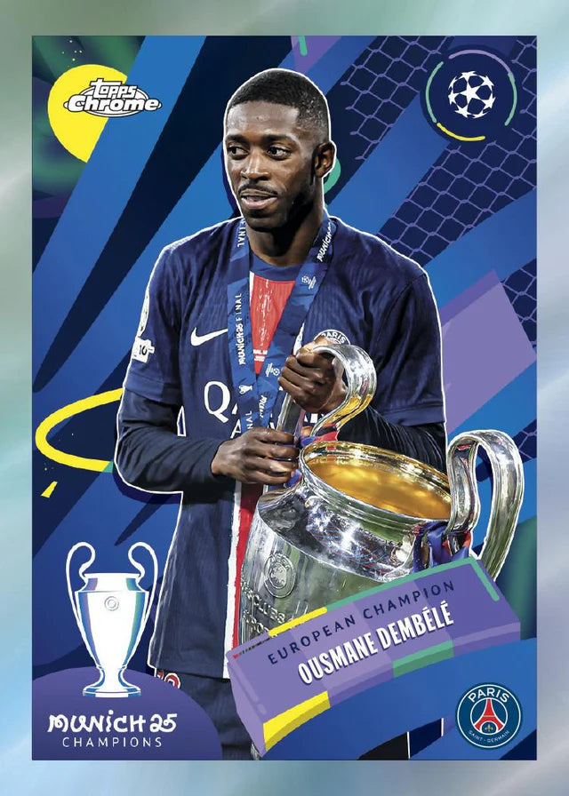 2025/26 Topps Chrome UEFA Club Competitions Hobby
