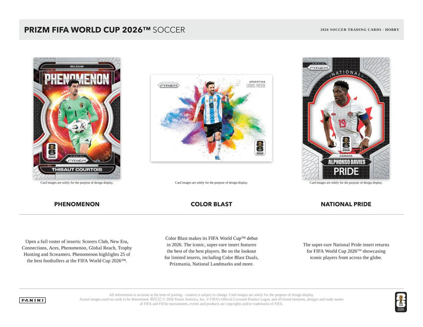 2026 Panini Prizm FIFA World Cup Blaster