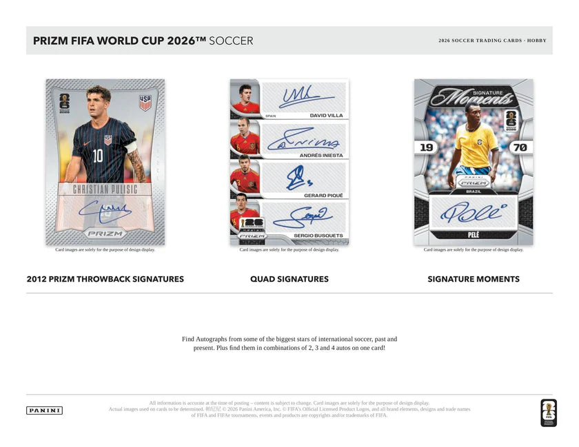 2026 Panini Prizm FIFA World Cup Blaster
