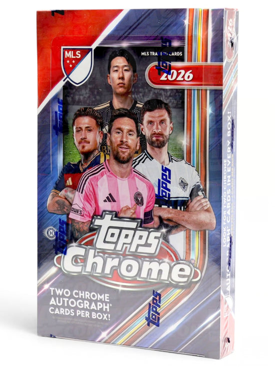 Topps Chrome MLS 2026 Hobby Box