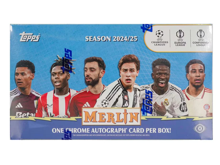 2024/25 Topps Chrome Merlin UEFA Club Competitions Hobby
