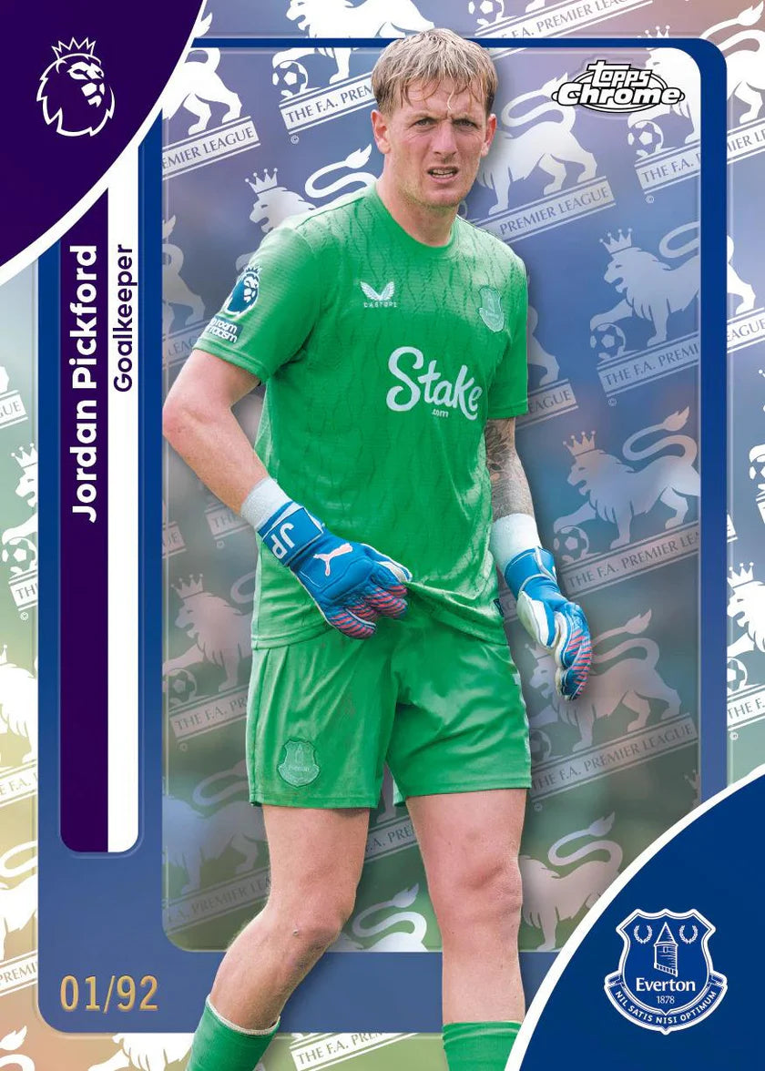 2026 Topps Chrome Premier League EPL Hobby
