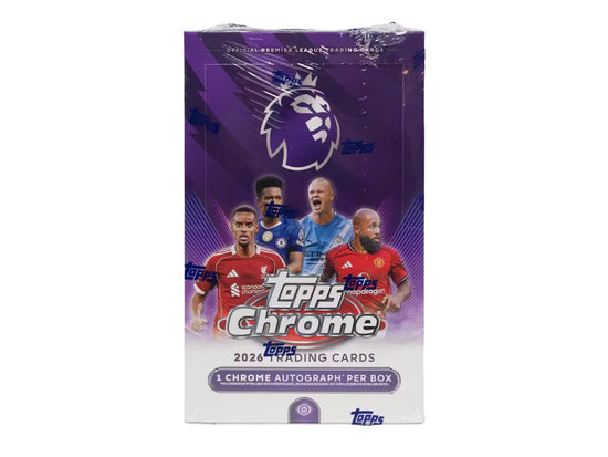 2026 Topps Chrome Premier League Hobby