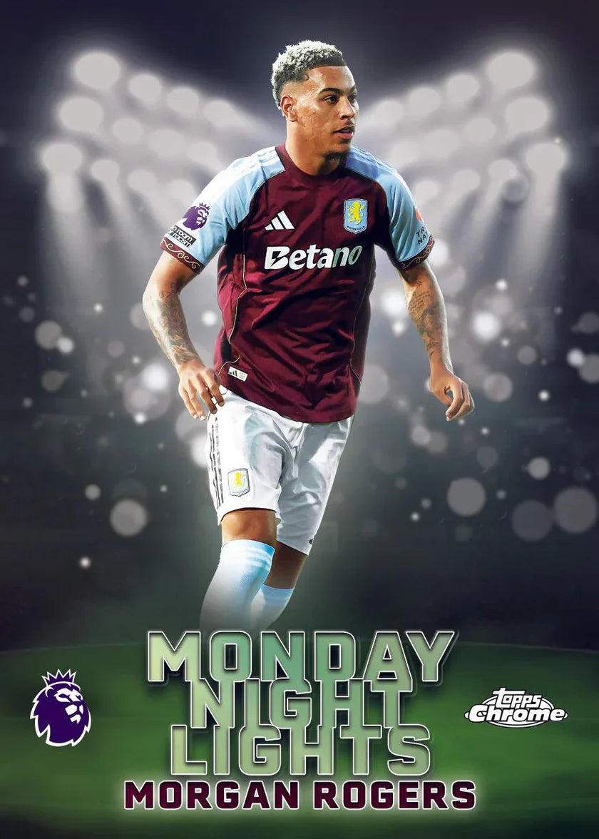 2026 Topps Chrome Premier League EPL 7-Pack Blaster