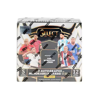 2025/26 Panini Select Road to FIFA World Cup Hobby Box