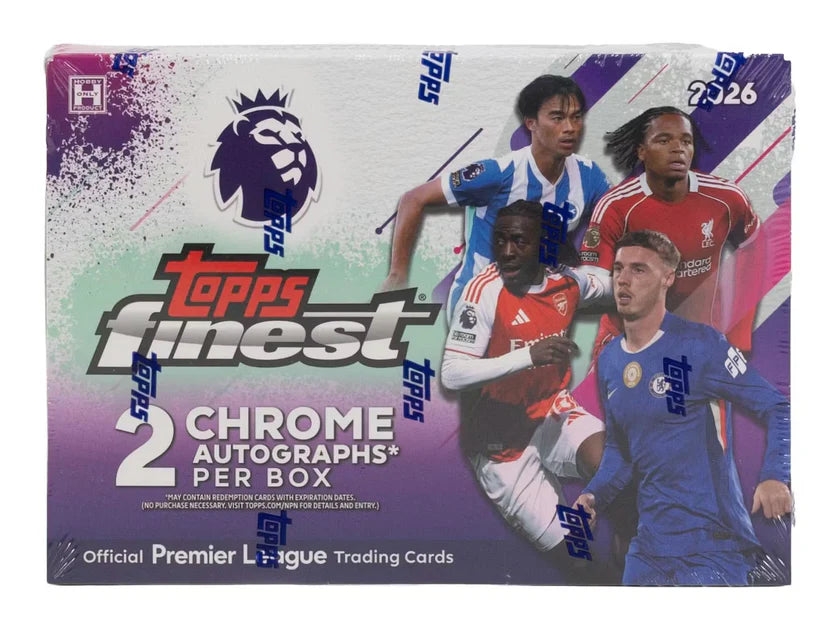 2025/26 Topps Finest Premier League EPL Hobby