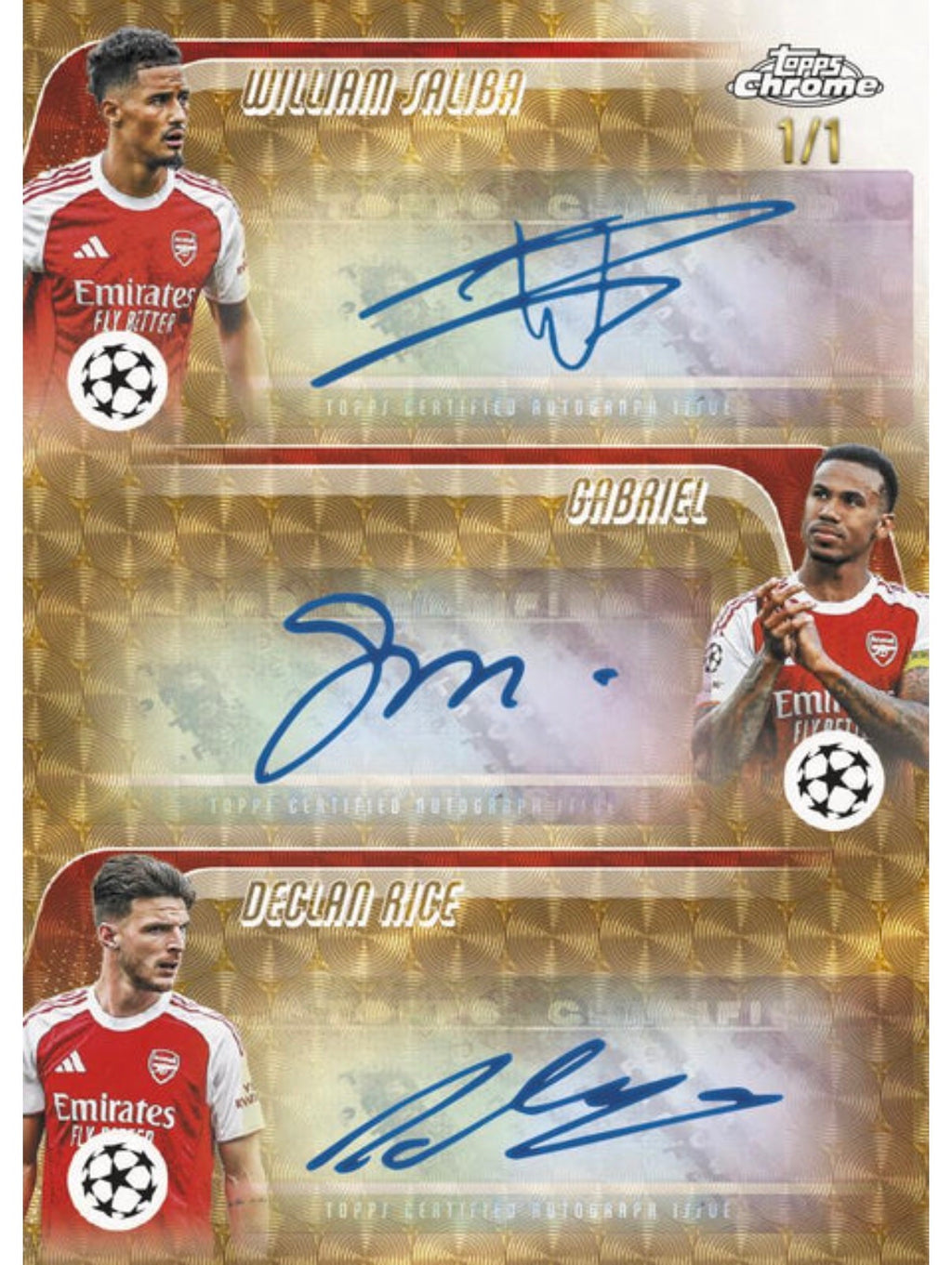 2025/26 Topps Chrome UEFA Club Competitions Blaster