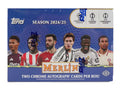 2024/25 Topps Chrome Merlin UEFA Club Competitions Breaker Delight