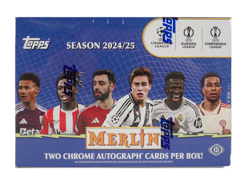 2024/25 Topps Chrome Merlin UEFA Club Competitions Breaker Delight