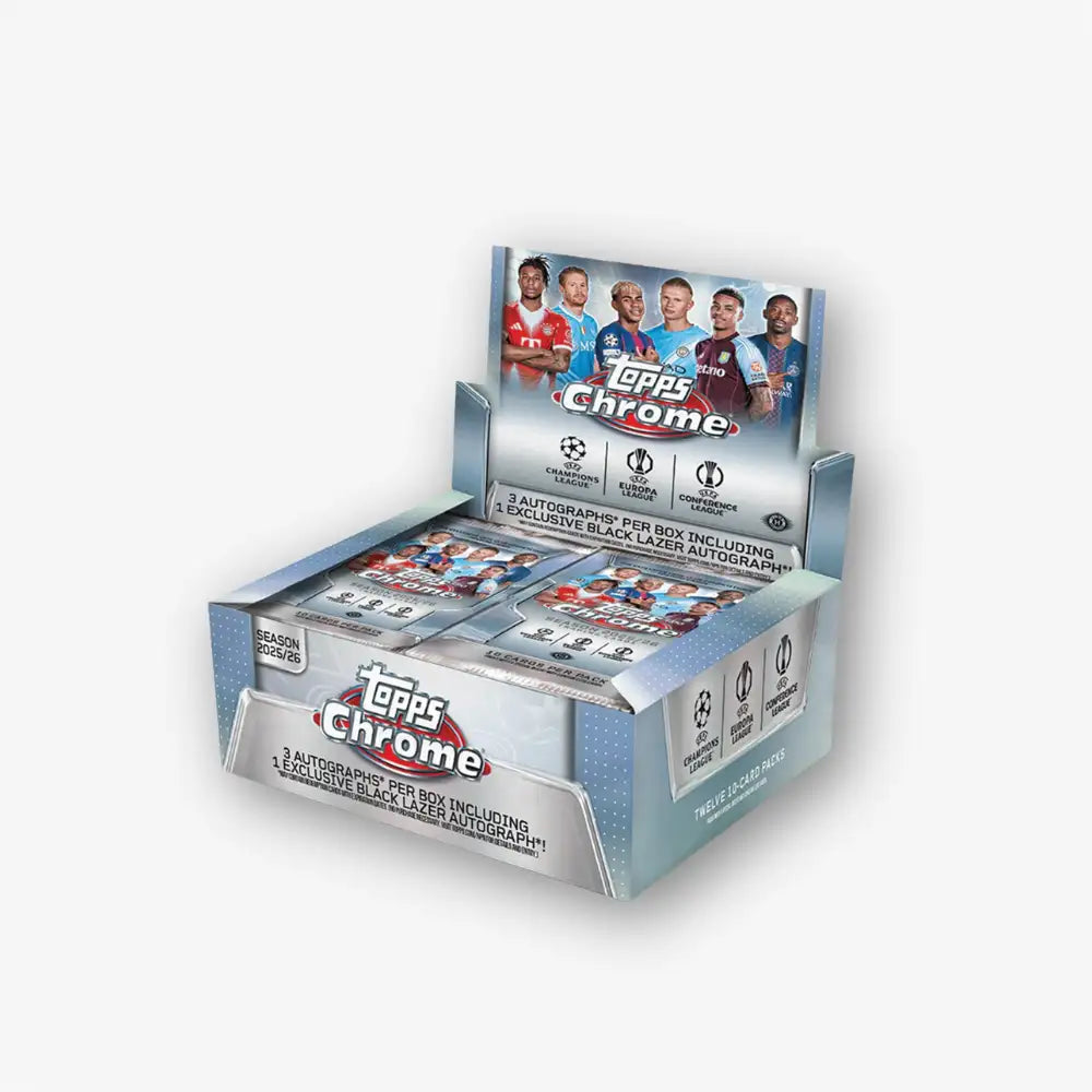 2025/26 Topps Chrome UEFA Club Competitions Jumbo