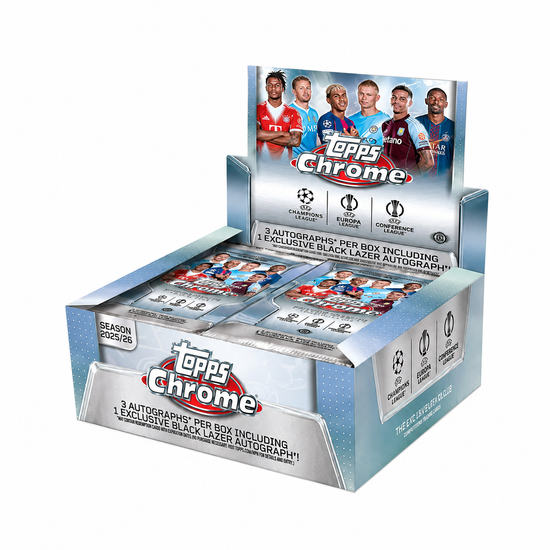 2025/26 Topps Chrome UEFA Club Competitions Jumbo