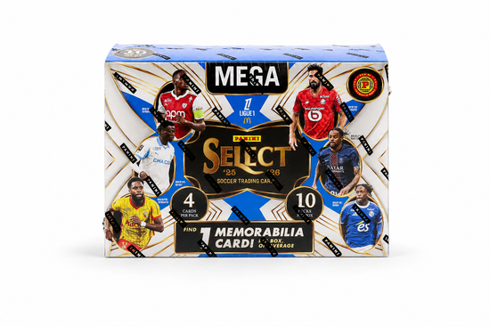 2025/26 Panini Select Ligue 1 Soccer International Mega Box