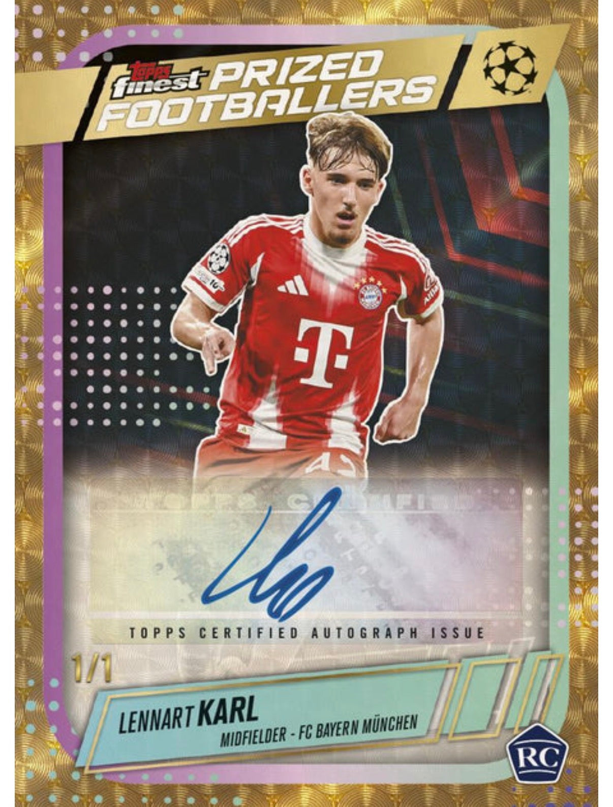 2025/26 Topps UEFA Club Competitions Finest Hobby